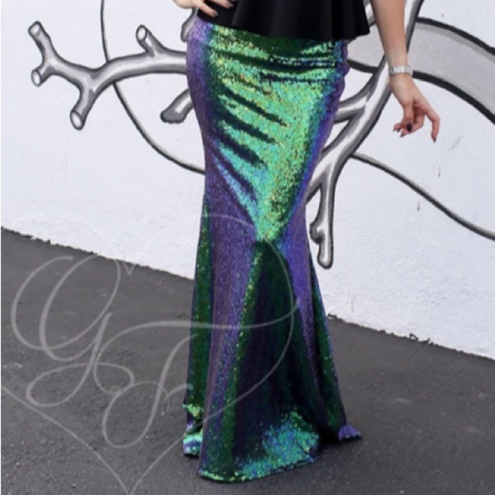 Sequin Mermaid Skirt